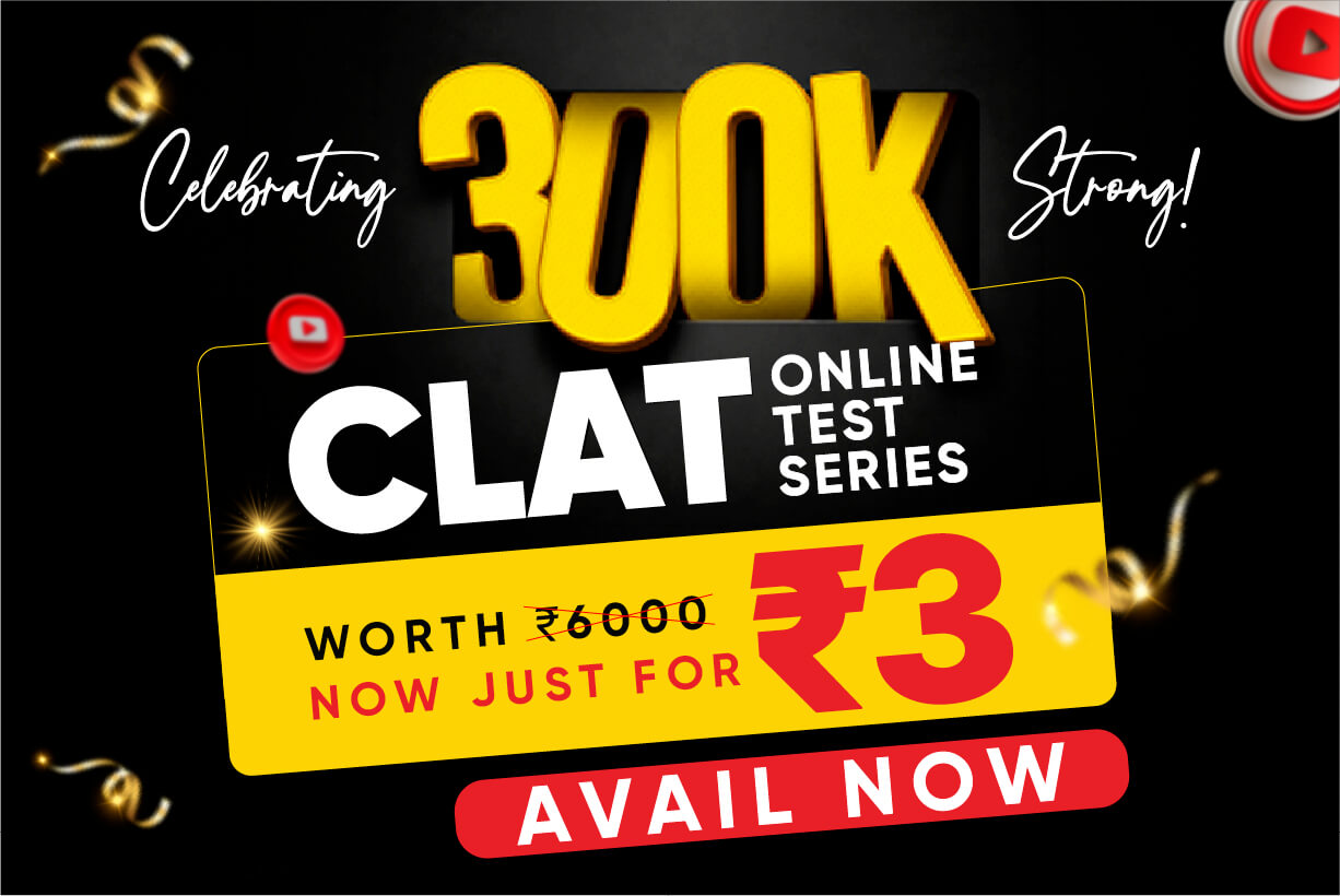 CLAT Test Series Offer