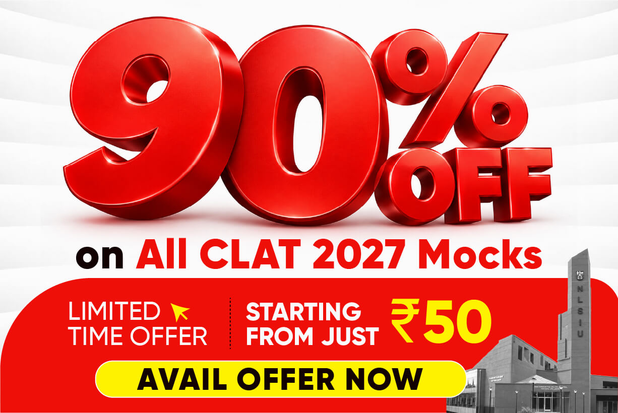 CLAT Test Series Offer