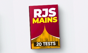 RJS Mains Test Series 2025 (20 Tests)