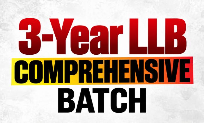 3-Year LLB Comprehensive Batch